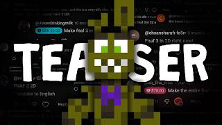 FNAF 3 2D | Official Teaser