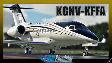 MSFS 2020 | Gainesville to First Flight Airport | Citation Longitude Working Title Mod | Vatsim ATC