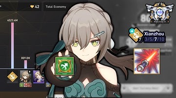 Got 7 Xianzhou in Plane 1 With Follow Up Emblem Qingque | Currency Wars Full Run