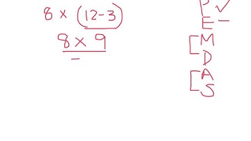 Order Of Operations  with Few Grouping Symbols