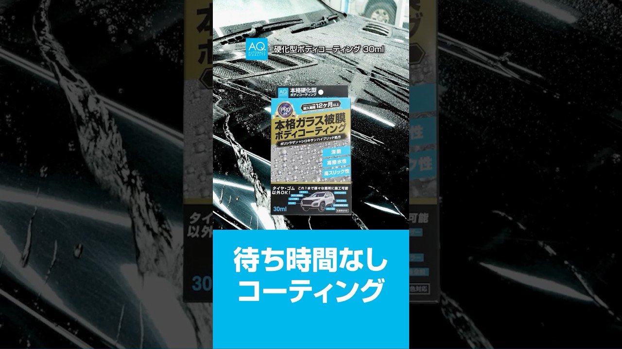 AQ. 硬化型ボディコーティング 30ml | オートバックス公式通販サイト