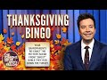 Jimmy Fills Out His 2023 Thanksgiving Bingo Card | The Tonight Show Starring Jimmy Fallon