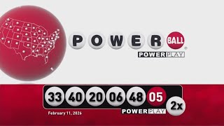 Powerball: February 11, 2026