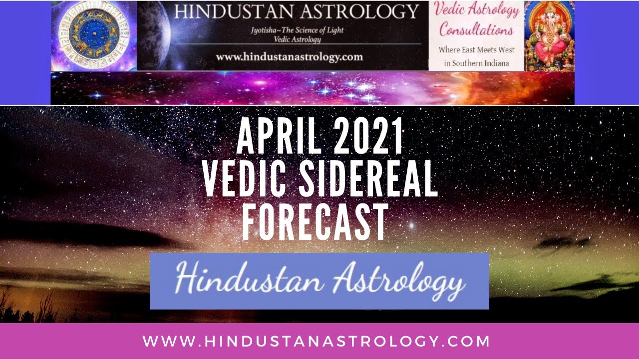April 2021 Vedic Sidereal Astrology Forecast & JUPITER IN AQUARIUS FOR ALL 12 SIGNS