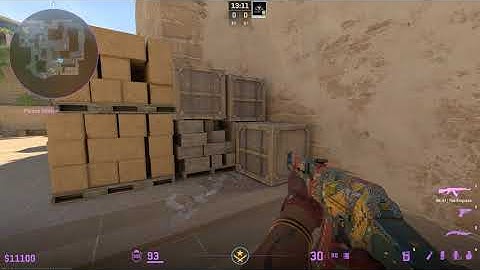 Mirage - T Side - A Site Top Connector Smoke From Tetris