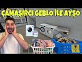 BİR BU EKSİKTİ! ÇAMAŞIRCI OLDUK, TÜM ŞEHRİN ÇAMAŞIRINI YIKADIK! -LAUNDRY STORE