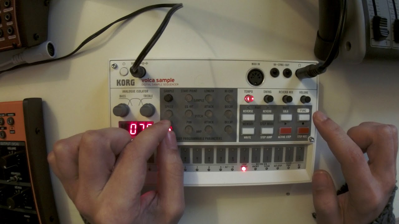 [Jam #5] - Korg Volca Sample Drone Ambient