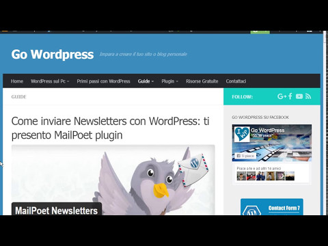 MailPoet: Come inviare Newsletters con WordPress