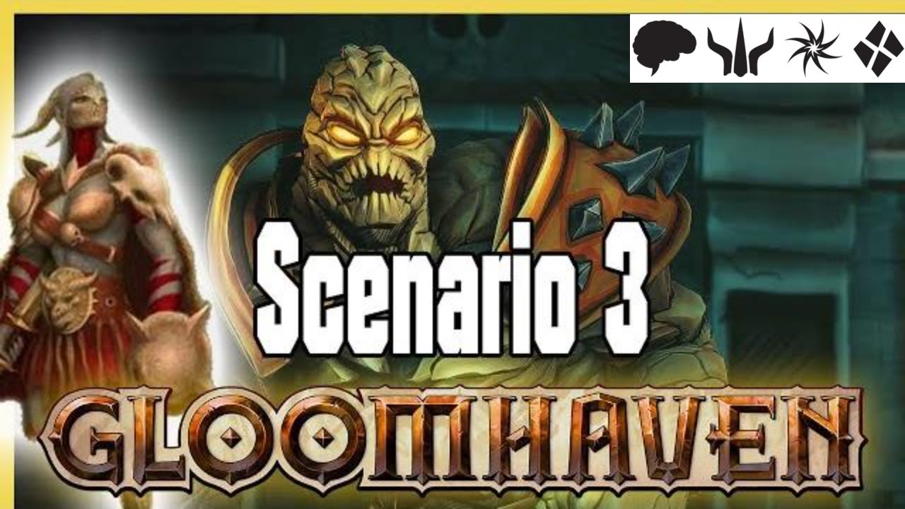 Gloomhaven Scenario 3 (Gloomhaven 1.0 Inox Encampment)