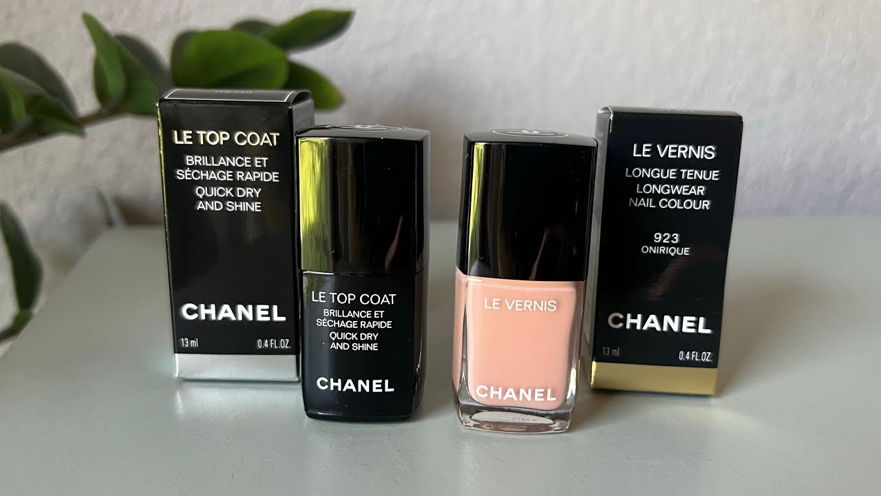 Chanel Onirique Polish + Top Coat! 