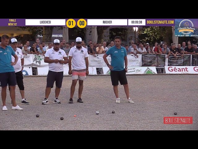 Miniature : Finale LACROIX vs LUCCHESI : International à pétanque de Bastia 2019