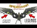 Review Abutre com BAF equip vôo Marvel Legends filme Homem Aranha de Volta ao Lar - boneco