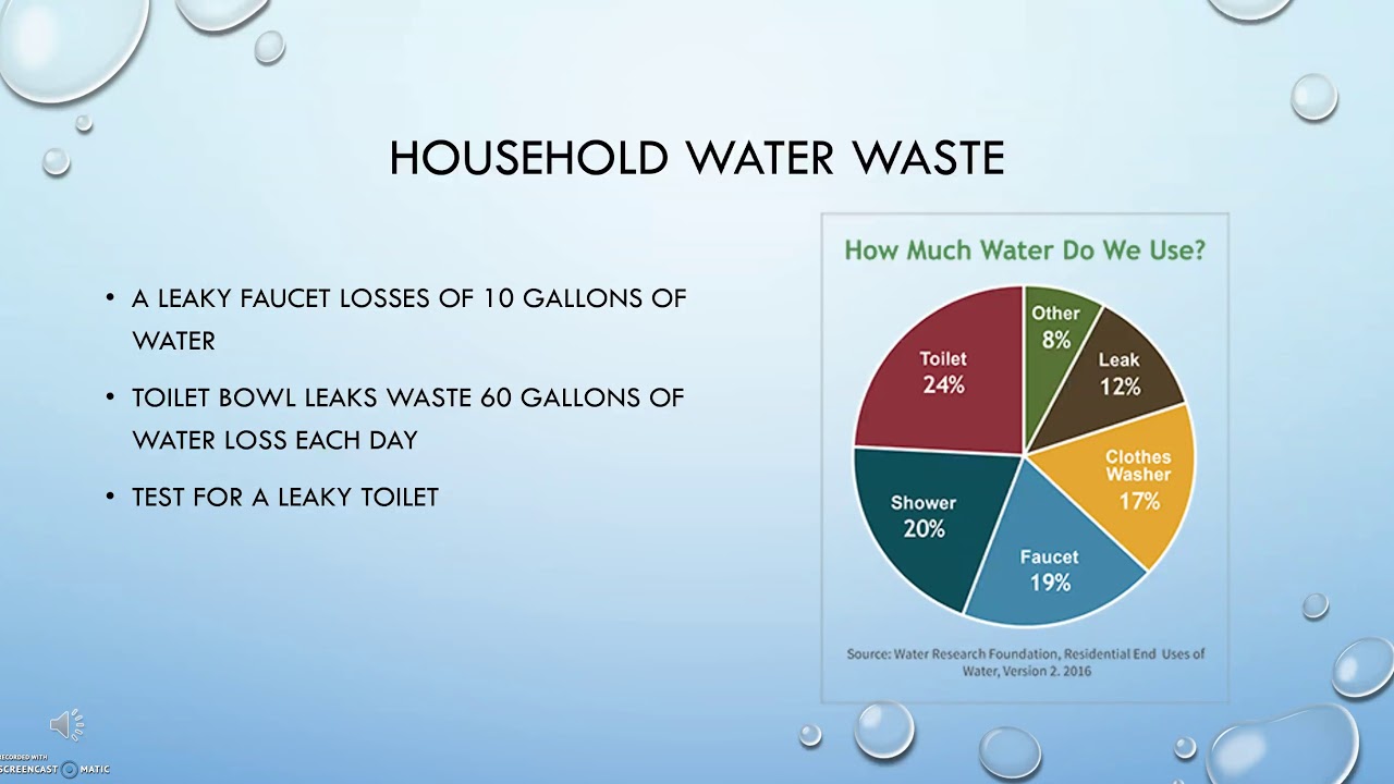The Misuse And Poor Management Of Water
