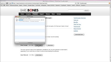 Installing TextWrangler on a Mac