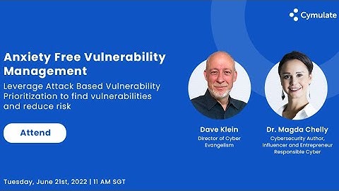 Anxiety Free Vulnerability Management with Magda Chelly