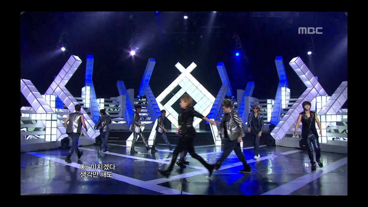 Super Junior - Bonamana, 슈퍼주니어 - 미인아, Music Core 20100605