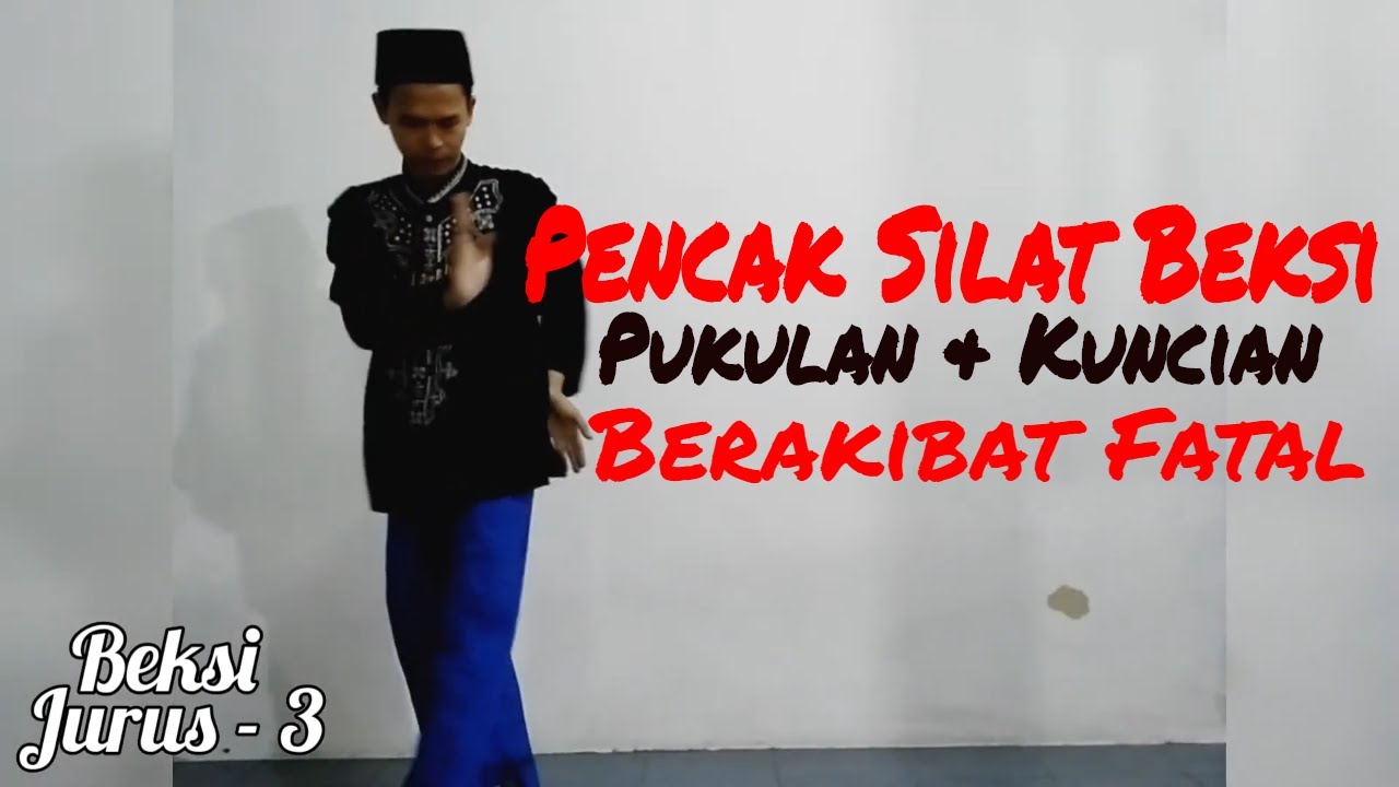 Pencak Silat Beksi Banten Silat Beksi Jurus 3 Journal Tripod
