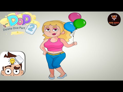 DOP 2 Delete One Part: Pop The Baloons (+18) Gameplay Walkthrough #Shorts