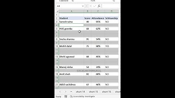 Remove Blank Rows in Excel #excelshorts