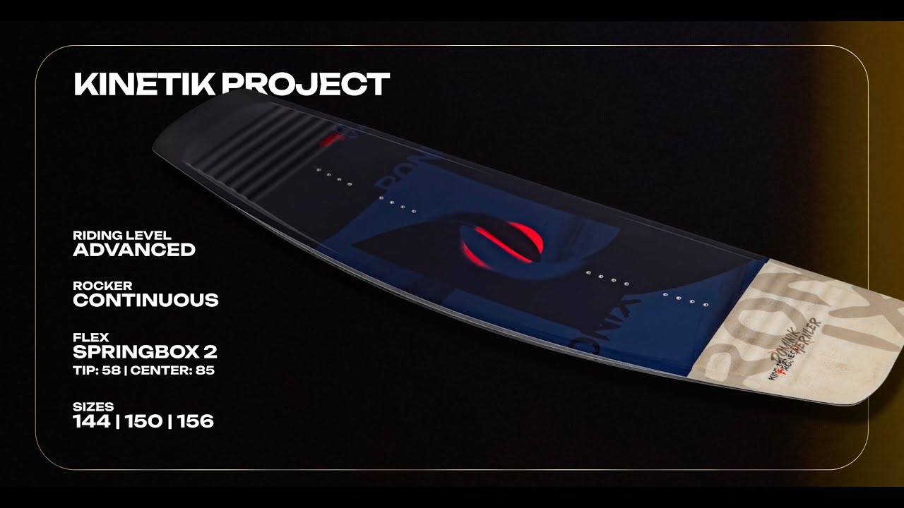 2026 Ronix Kinetik Project Wakeboard | WakeMAKERS