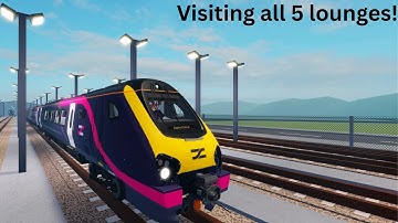 Can i visit all 5 lounges in 1 hour? (Stepford County Railway)