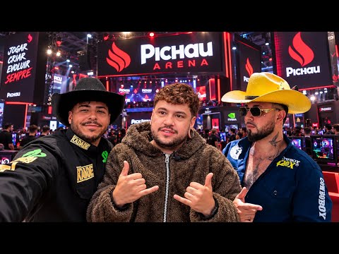 VIAGEM - INDO NA PICHAU ARENA COM MEUS AMIGOS !! 🚀