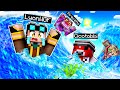 SCAPPIAMO DALLO TSUNAMI SU MINECRAFT!!
