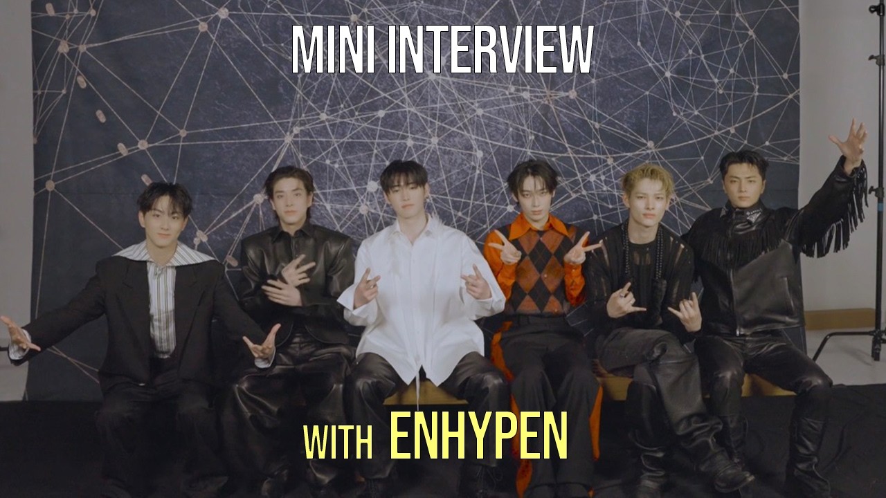 뱀자님들과 함께한 우당탕탕 미니 인터뷰 🧛🏻🖤#엔하이픈 #enhypen
