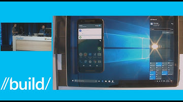 A sneak peak at notification syncing in the Windows 10 Action Center