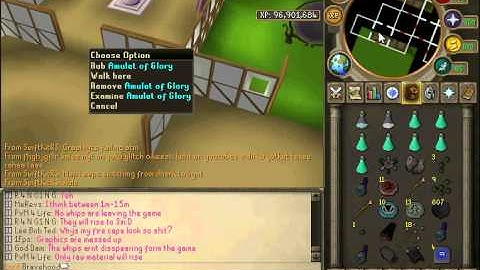 Runescape graphic glitch Bot Nuke update