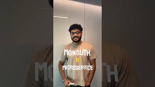 MICROSERVICE and MONOLITH Explained!! System Design (Day 9) #systemdesign #Microservices #Monolith