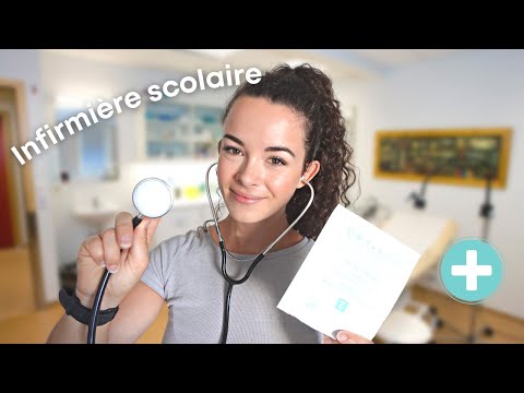 ASMR [Roleplay] - INFIRMIÈRE SCOLAIRE | Soft spoken