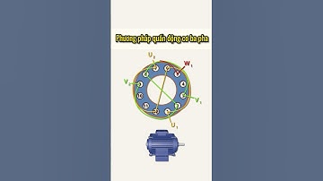 Cách quấn dây động cơ ba pha #shorts