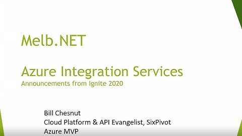 Azure Integration Services -- an Introduction