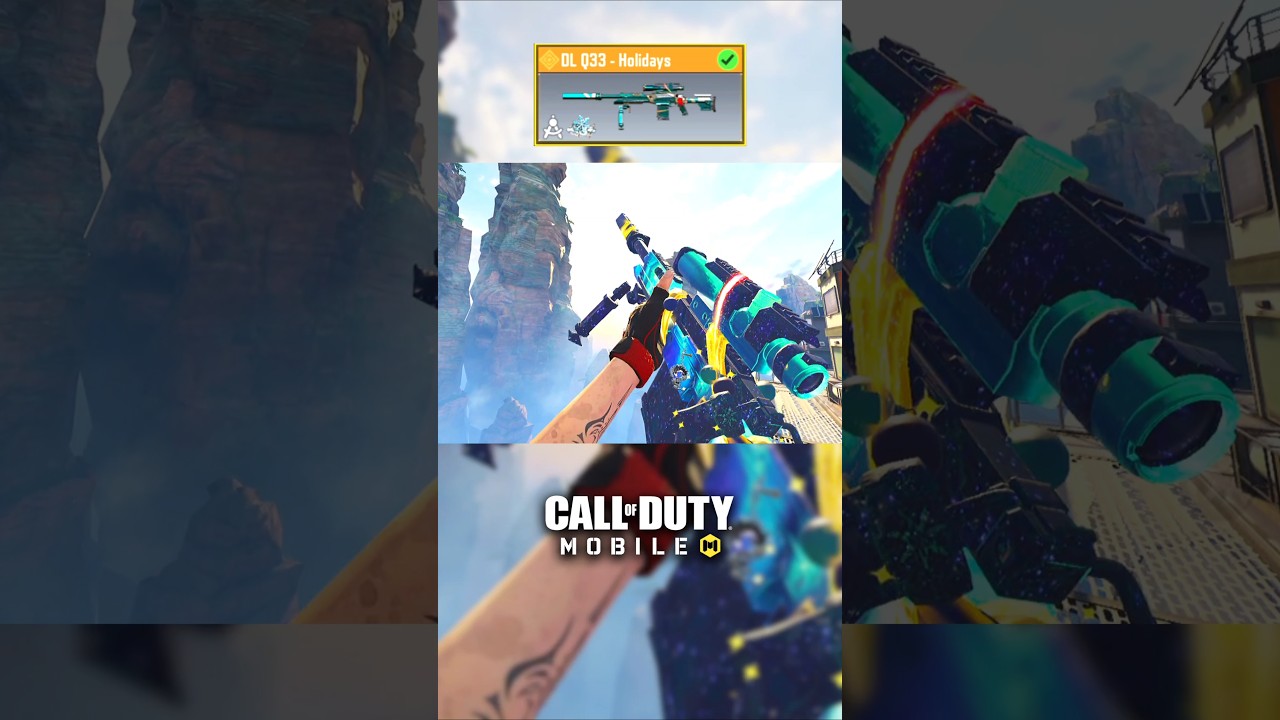 DLQ HOLIDAY in all COMPLETIONIST CAMO and SEASONAL CAMO in cod mobile! 🤩