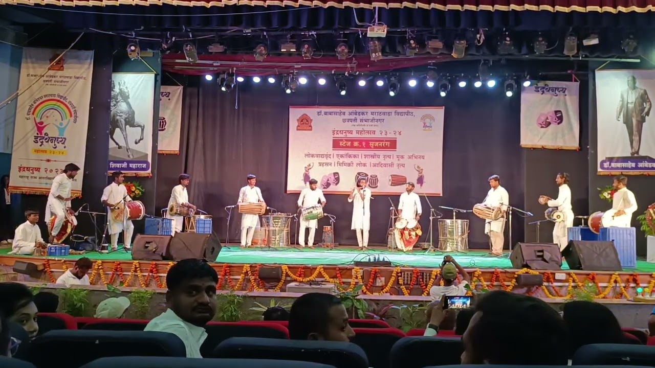 folks orchestra SRT University nanded in Aurangabad 🔥💯 by Dhammadip sakpal and team ❤️