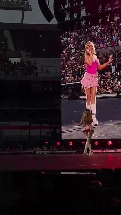 Sabrina Carpenter Performing Feather At The Eras Tour