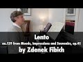 Lento Op 41 No 139 By Z Fibich