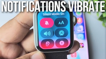 Apple Watch: meldingen laten trillen