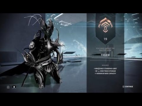 Warframe:Mastery Rank 18-19 Test