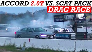 2022 Honda Accord Sport 2.0T vs. 2019 Dodge Charger Scat Pack