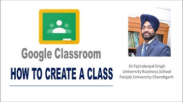 Google Classroom : How to Create a Class?