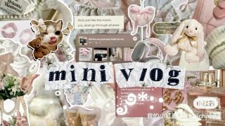 Mini Rotina Mini Vlog