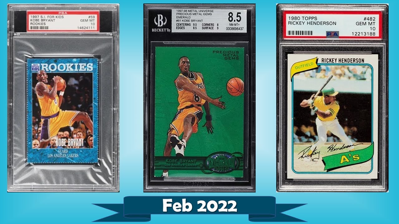 Most Expensive 80s & 90s Sports Card Sales from March 2022 | Ep 13 - YouTube