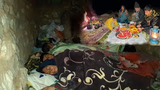 Adifferent Yalda night in the heart of Zagros|a luxurious nomadic party among the pristine mountains