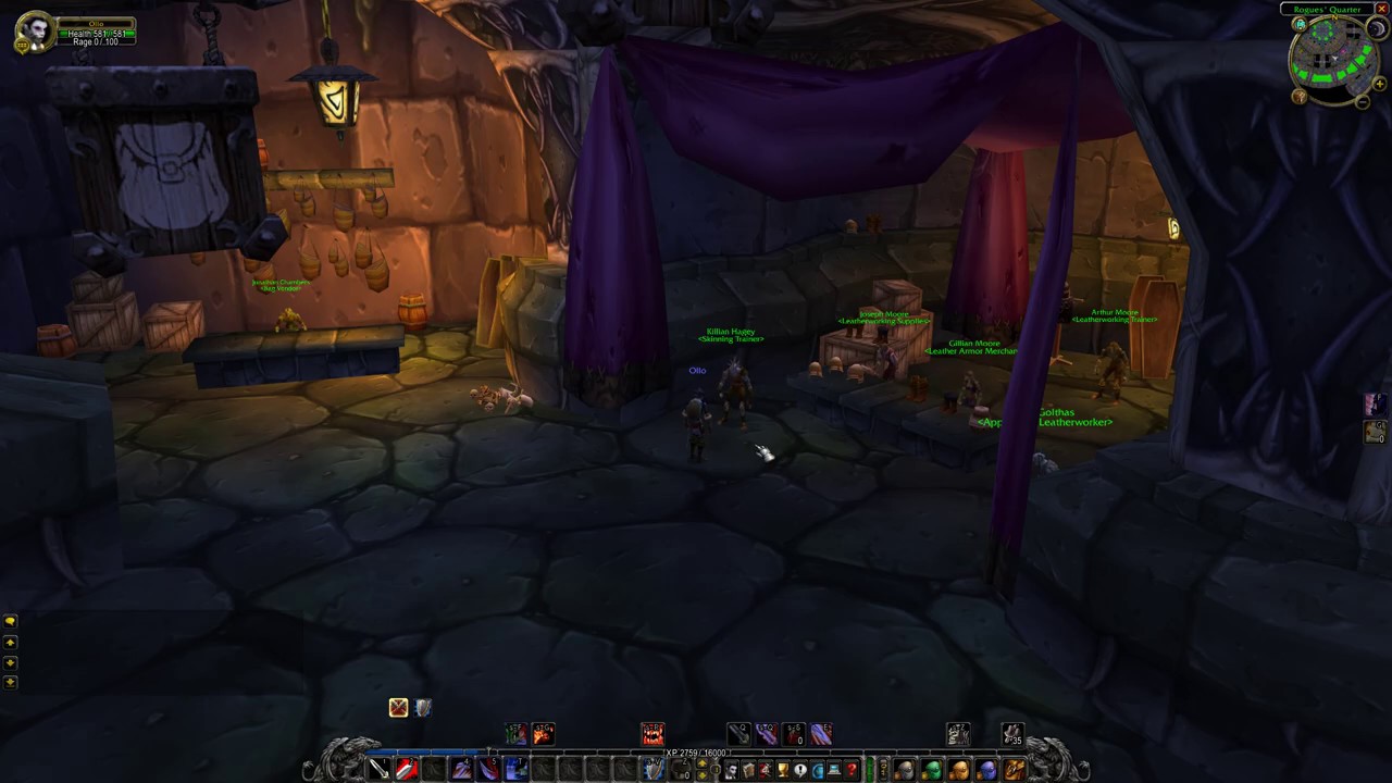 Undercity Skinning Trainer Location, WoW Classic - YouTube.