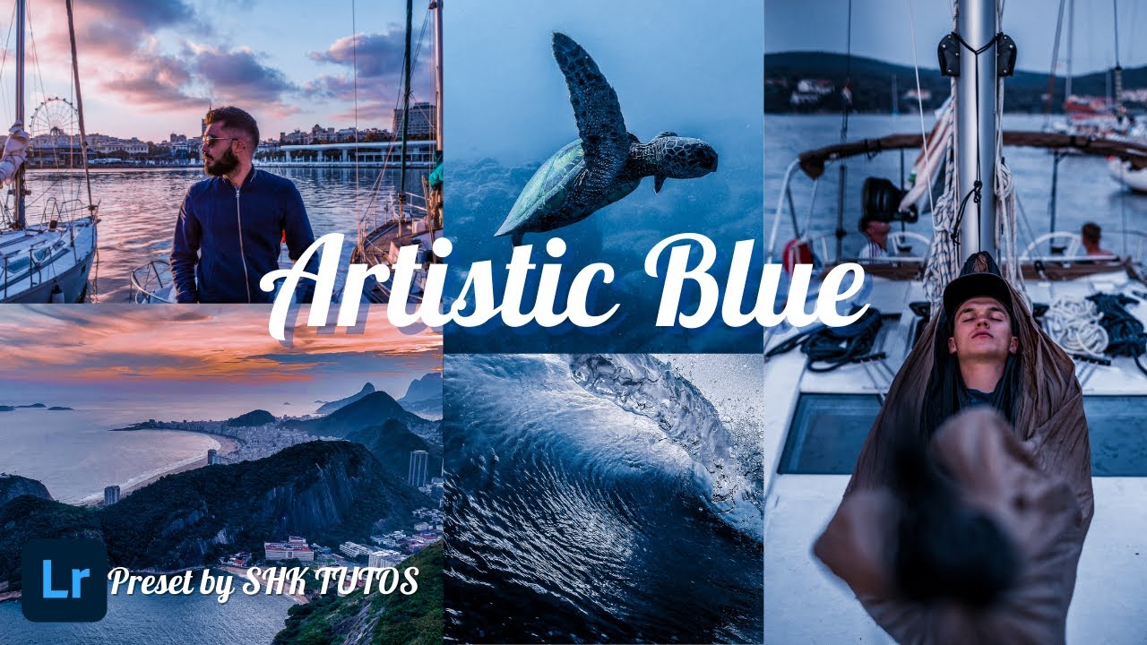 Artistic Blue Lightroom Preset | Preset for Ocean FREE Preset DNG File