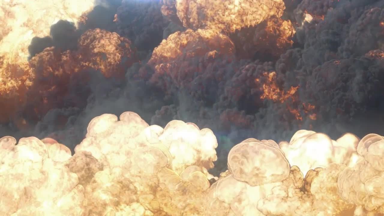 Gigantic Explosion Background Loop Stock Motion Graphics - YouTube