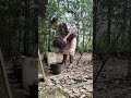 ngambil air di sungai kecil kawan