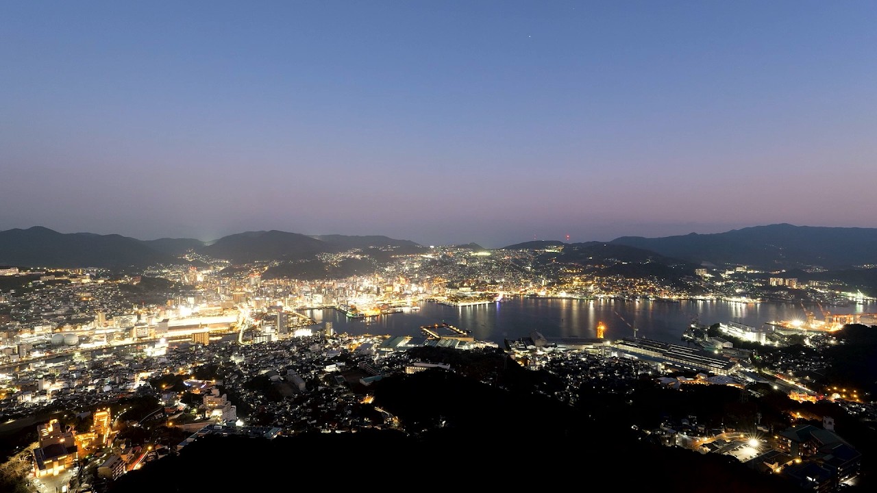 Nagasaki, sparkling like a gem